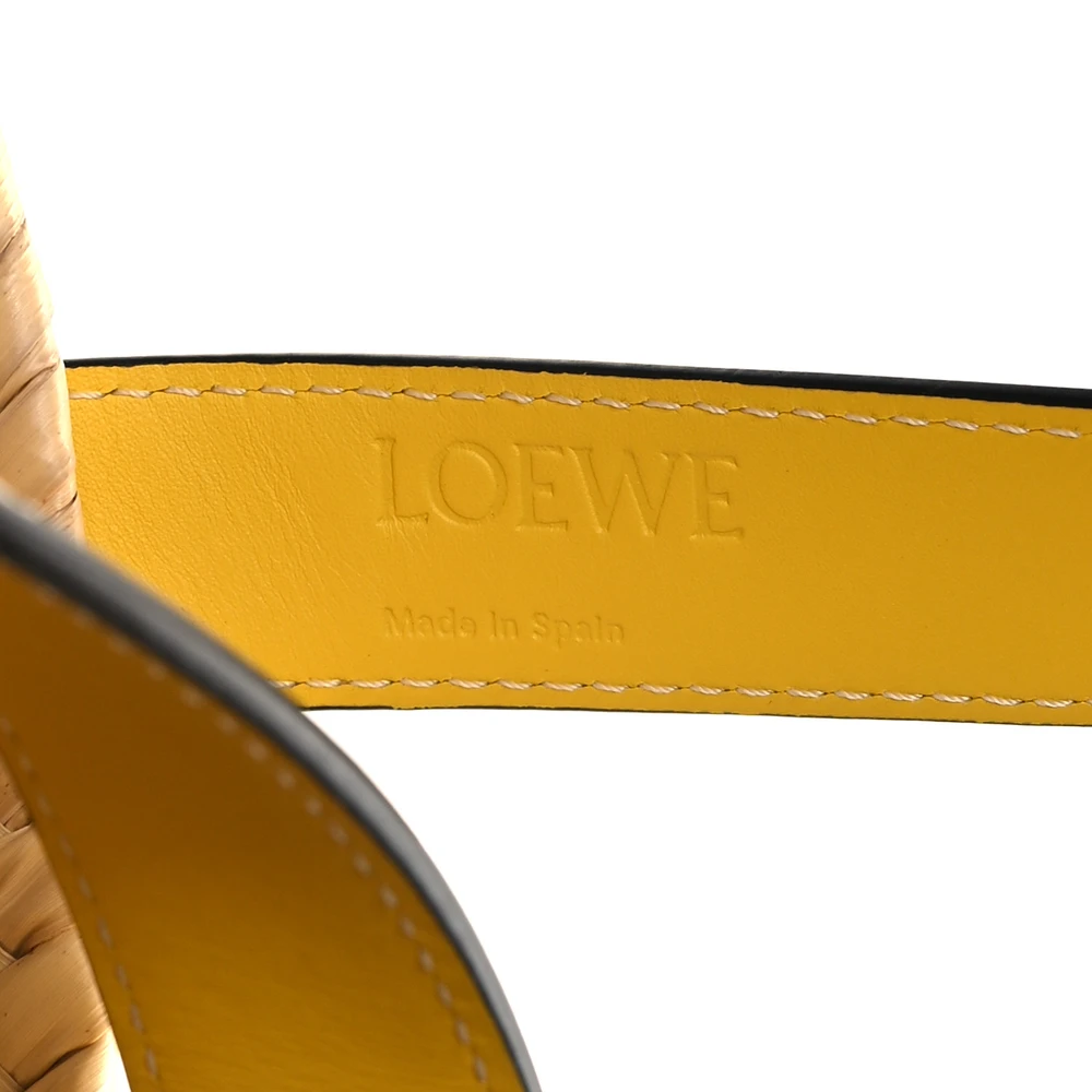 Lushentic Loewe Basket Tote Bag | Luxe Raffia Leather