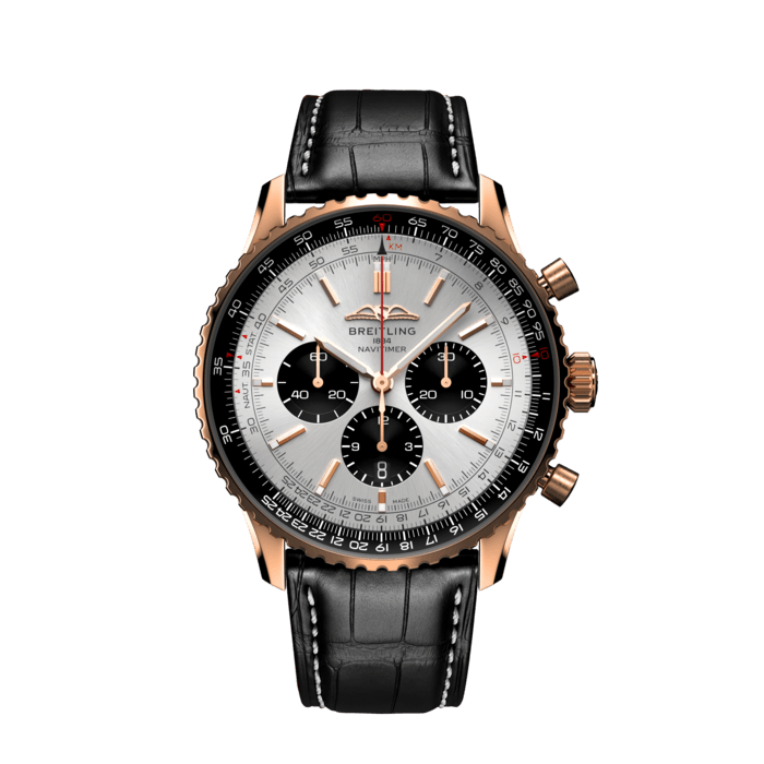 Breitling Navitimer B01 Chronograph 46 18k red gold Cream RB0137241G1P1