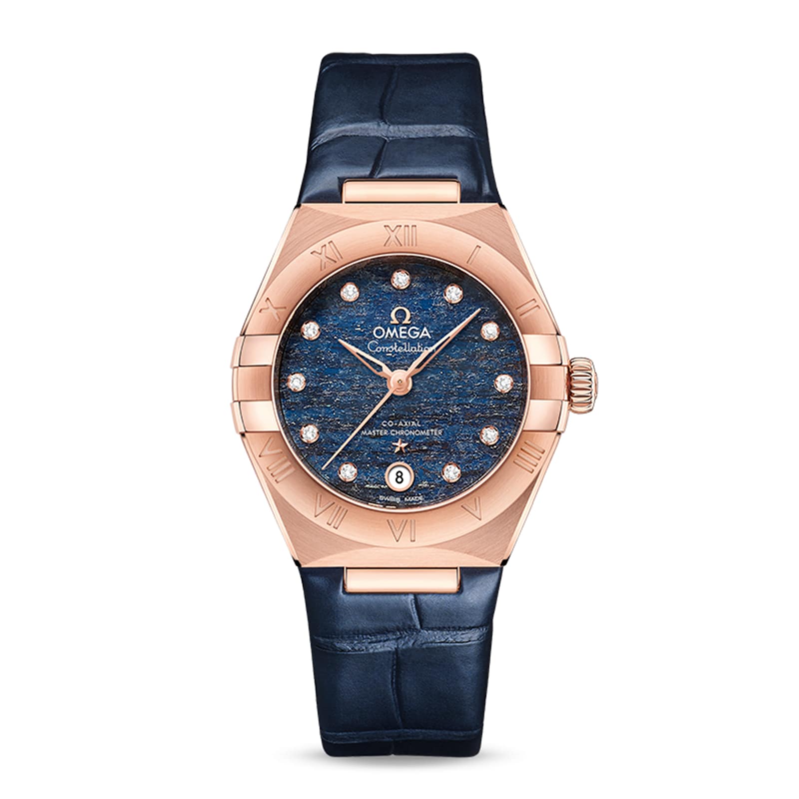 Omega Constellation Co Axial Master Chronometer 29mm Ladies Watch Blue O13153292099001