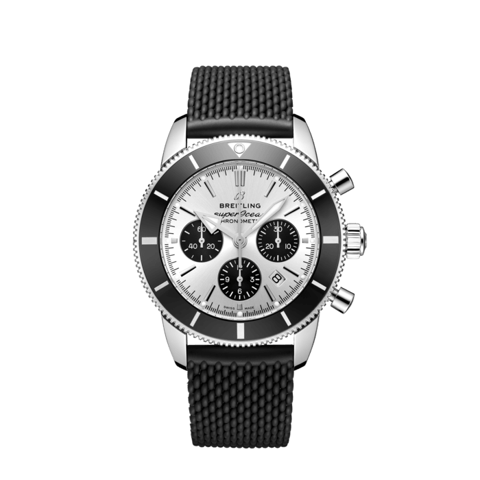 Breitling Superocean Heritage B01 Chronograph 44 Stainless steel Cream AB0162121G1S1