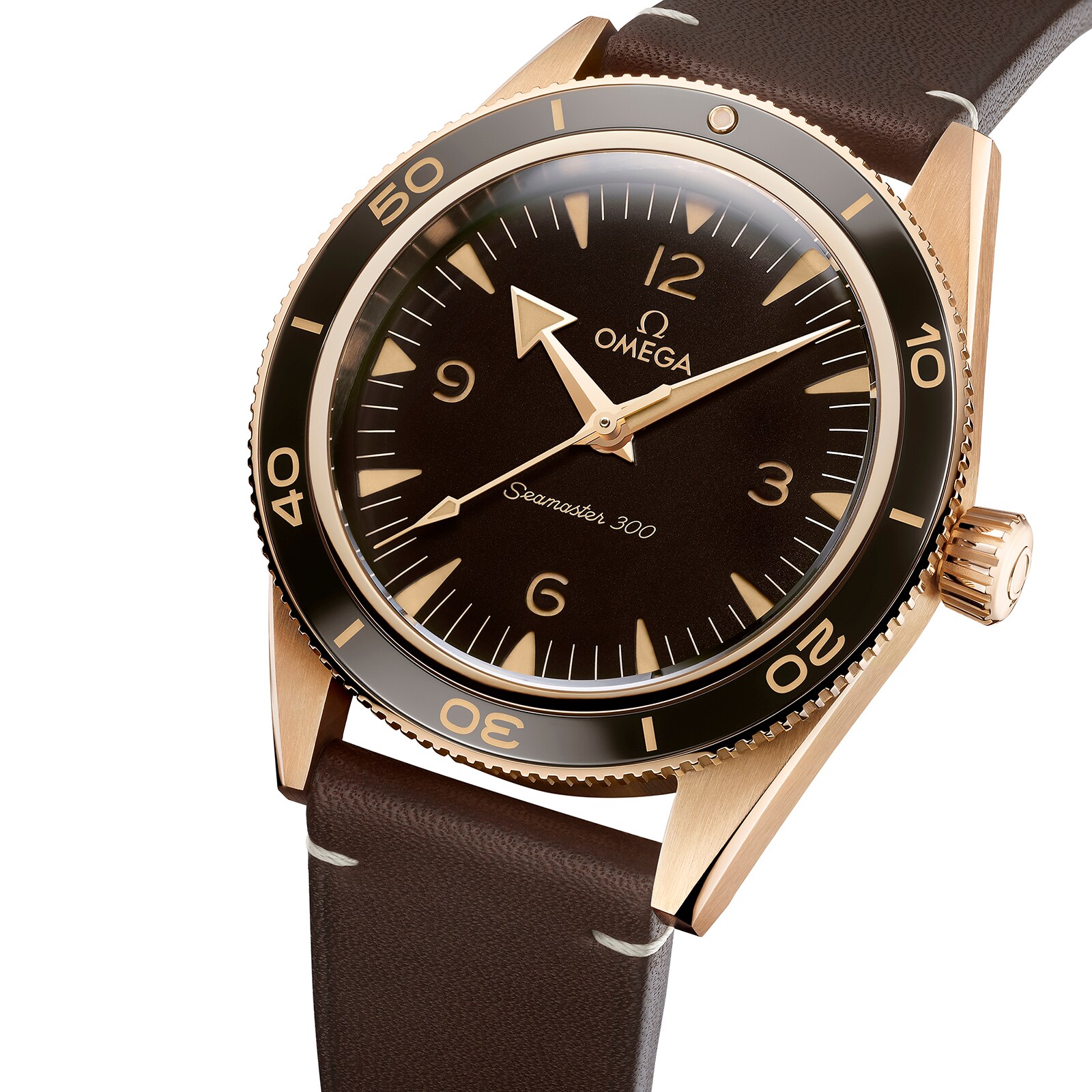 Omega Seamaster 300 Co Axial Master Chronometer 41mm Bronze Gold O23492412110001