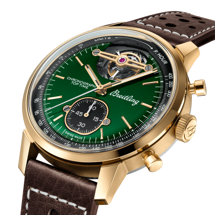 Breitling Top Time B21 Ford Mustang Bronze Green NB21251A1L1X1