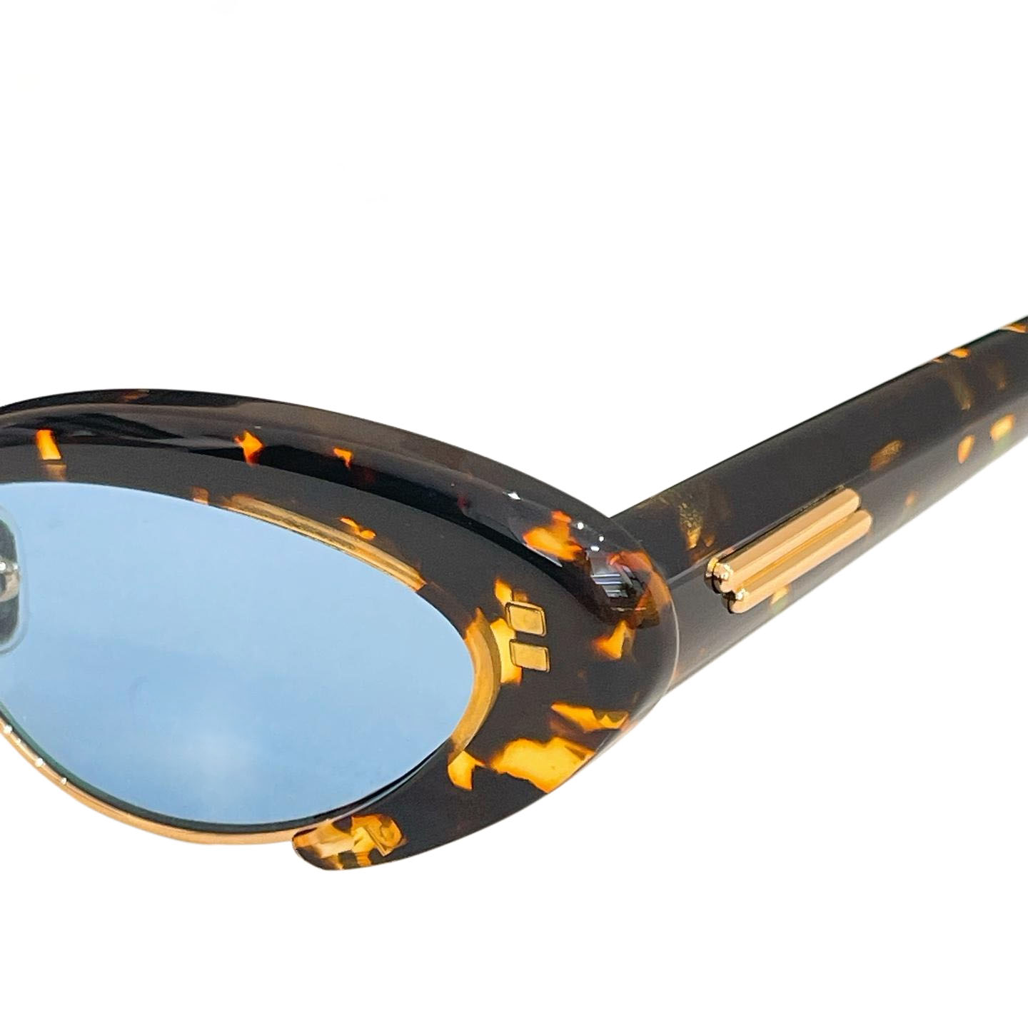 Bottega Veneta glasses leopard blue/leopard black/leopard brown/black/black orange/black white color Size 54口17-140