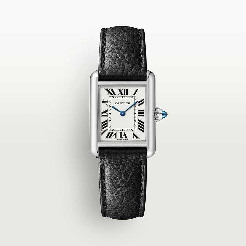 Tank Must watch Small model quartz movement steel leather CRWSTA0042