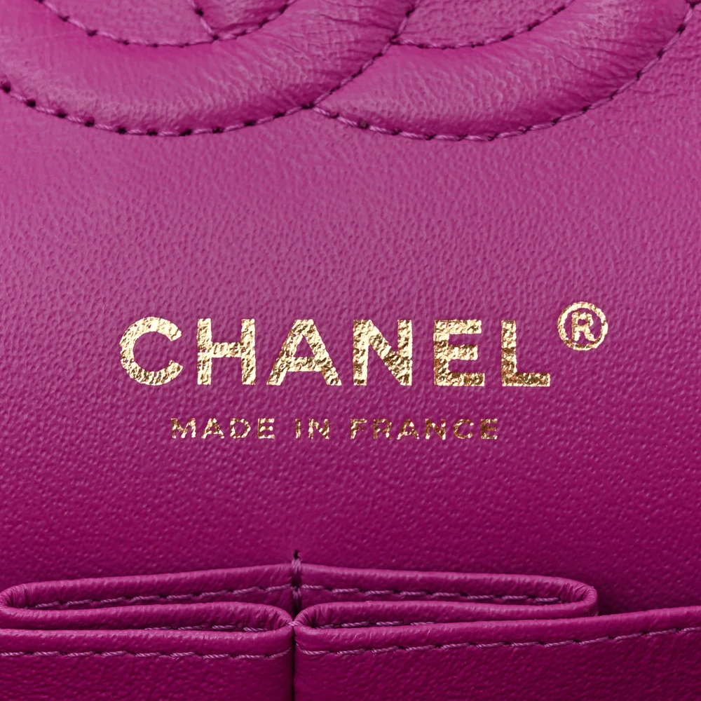 Chanel Double Flap Bag | Luxury Purple Handbag
