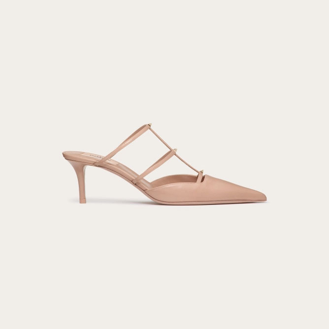 VALENTINO Calf leather heels (6cm high heel)