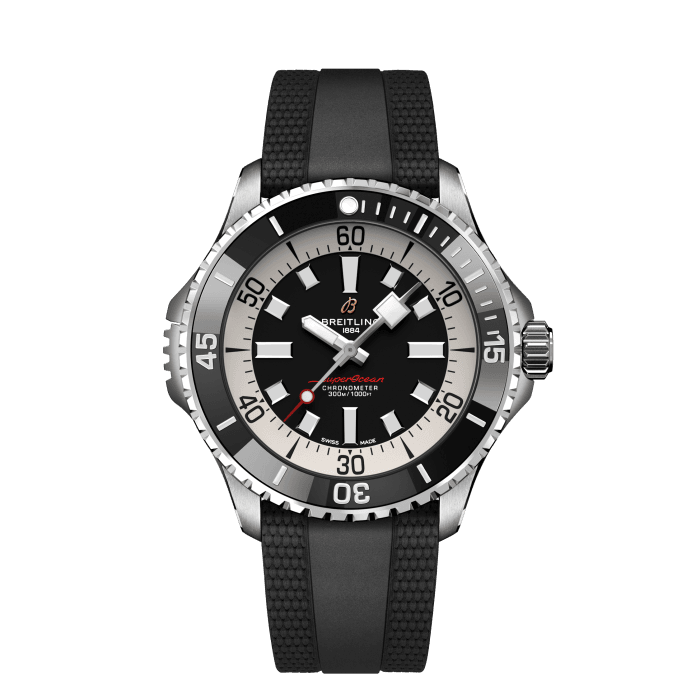 Breitling Superocean Automatic 46 Stainless steel Black A17378211B1S1
