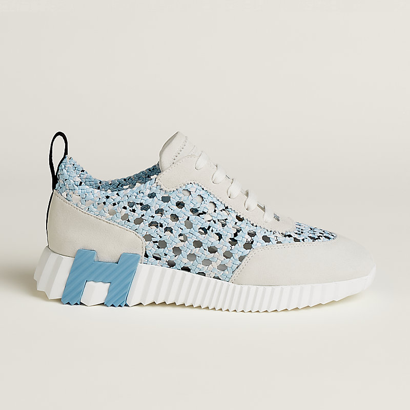 HERMES Blue Sneakers Bouncing Sports Shoes