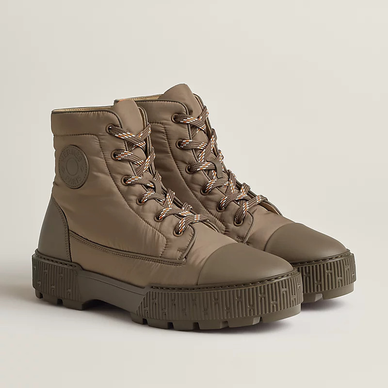 HERMES Fresh Brown ankle boots