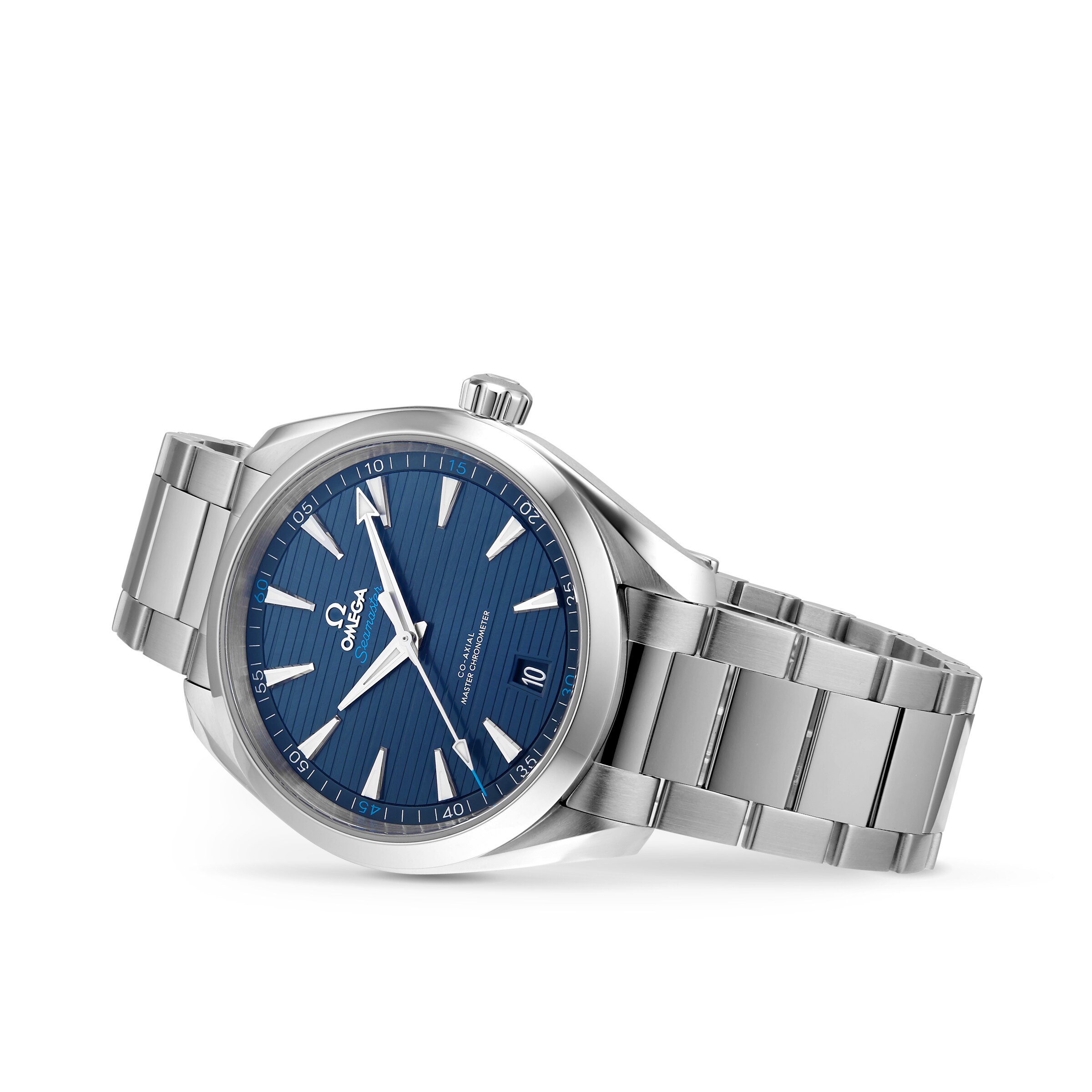 Omega Seamaster Aqua Terra 150M Mens Blue Dial 41mm Automatic Co Axial Watch O22010412103001