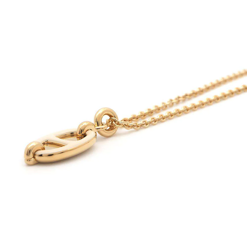 HERMES Mini Maillon Necklace