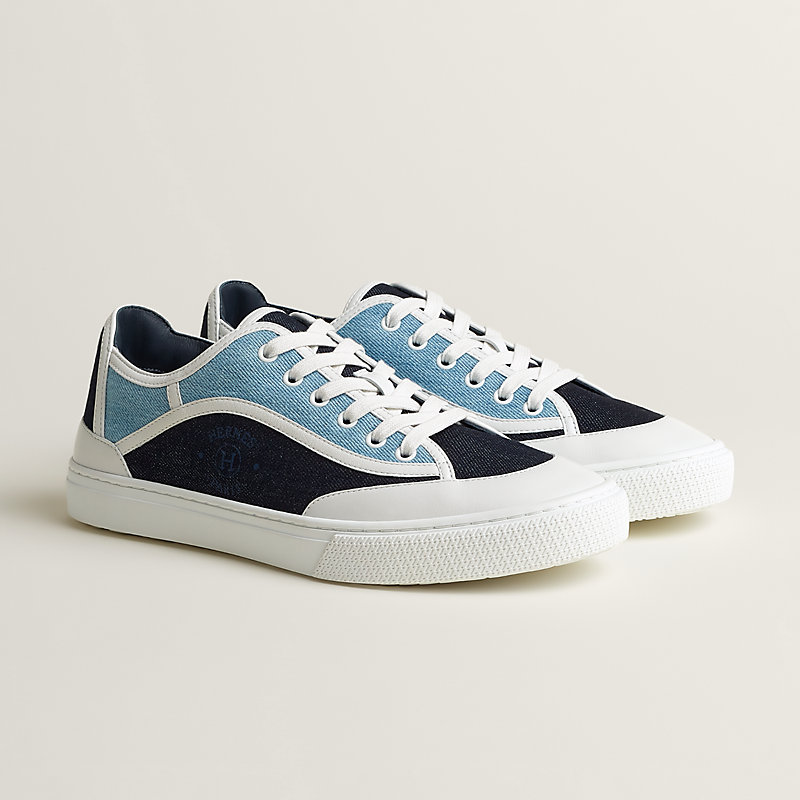 HERMES Get Sneakers Blue Sports Shoes