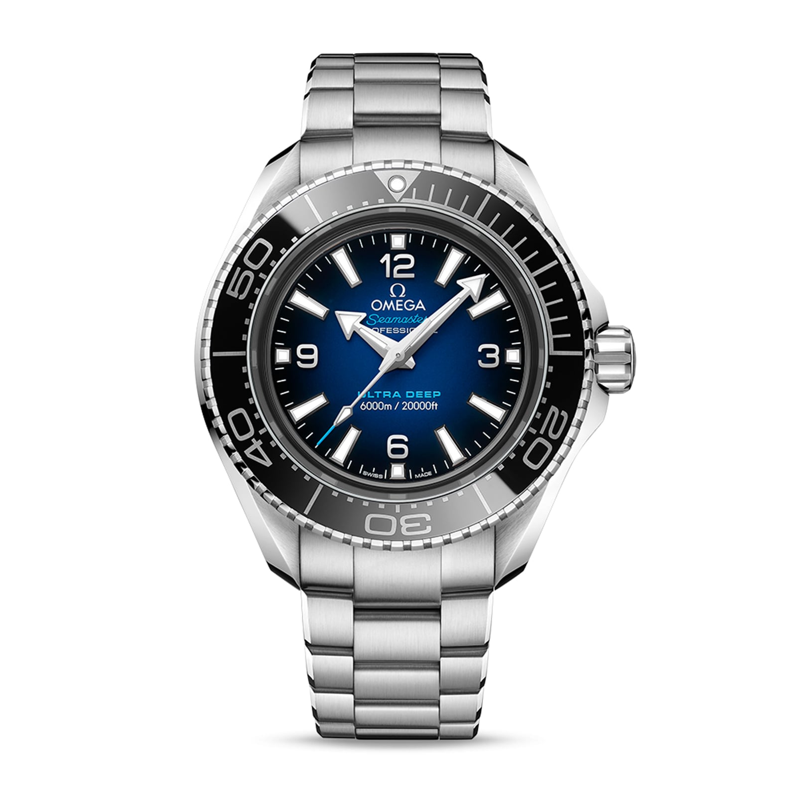 Omega Seamaster Planet Ocean Ultra Deep 6000m Co Axial Master Chronometer 45.5mm Mens Watch Black O21530462103001