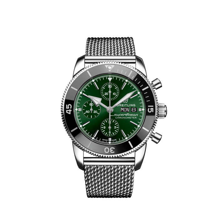 Breitling Superocean Heritage Chronograph 44 Stainless steel Green A13313121L1A1