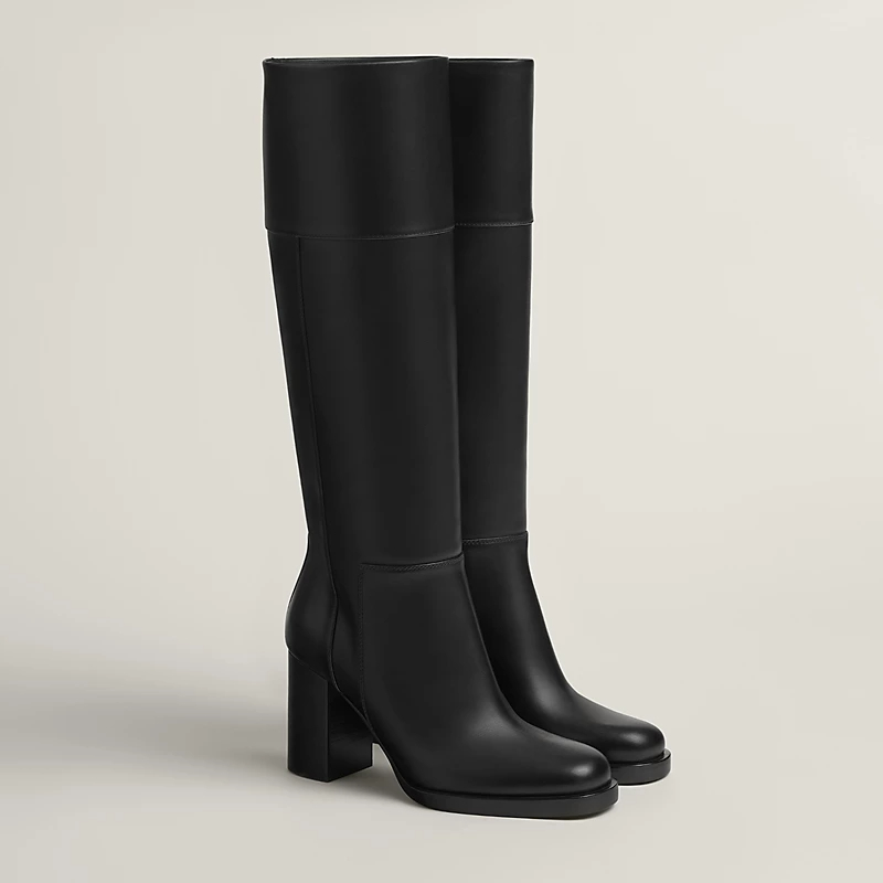 HERMES Jumper Black boots