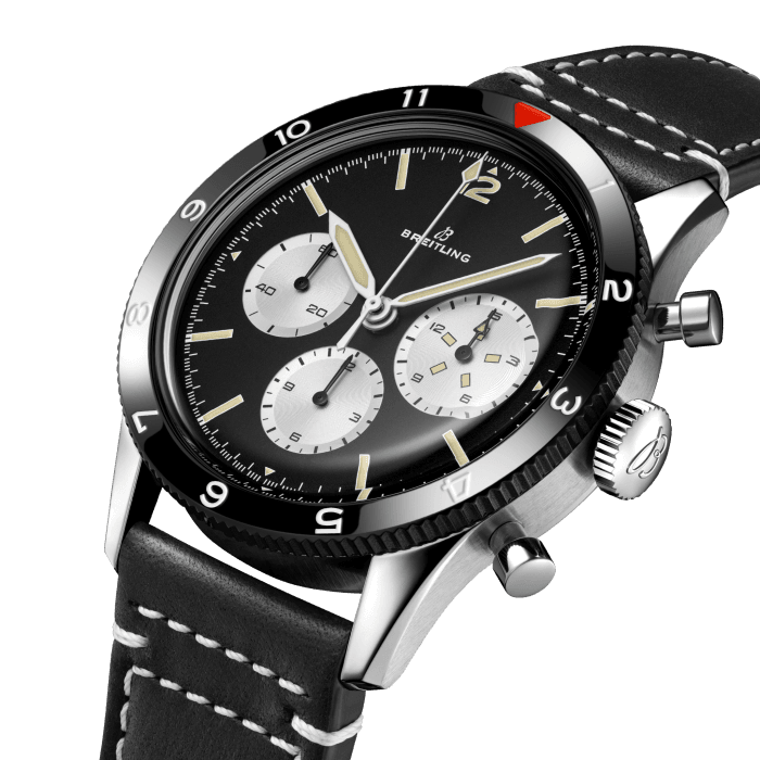 Breitling AVI Ref. 765 1964 Re-Edition Stainless steel Black AB09451A1B1X1