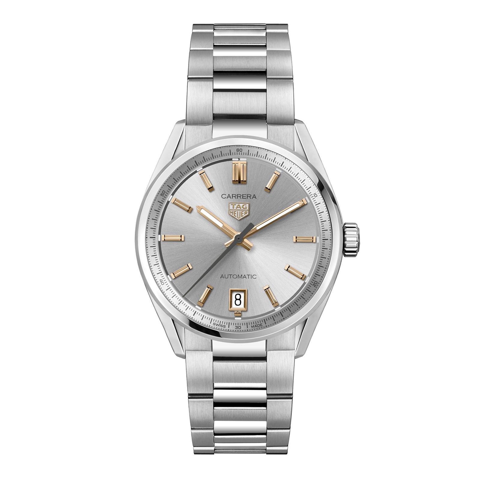 TAG Heuer Carrera Date 36mm Ladies Watch Silver WBN2310.BA0001