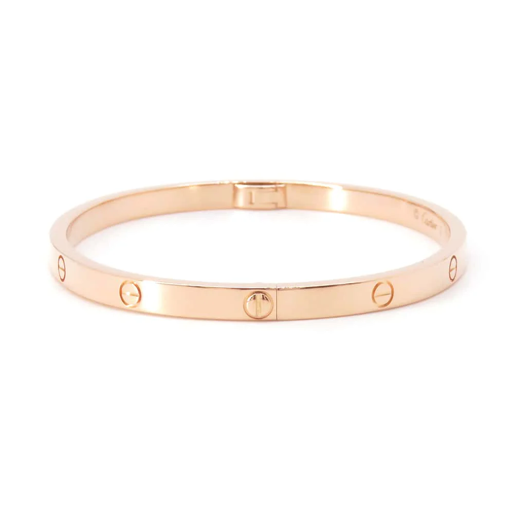 CARTIER Love breath Size SM/16B6047316 18K Pink Gold