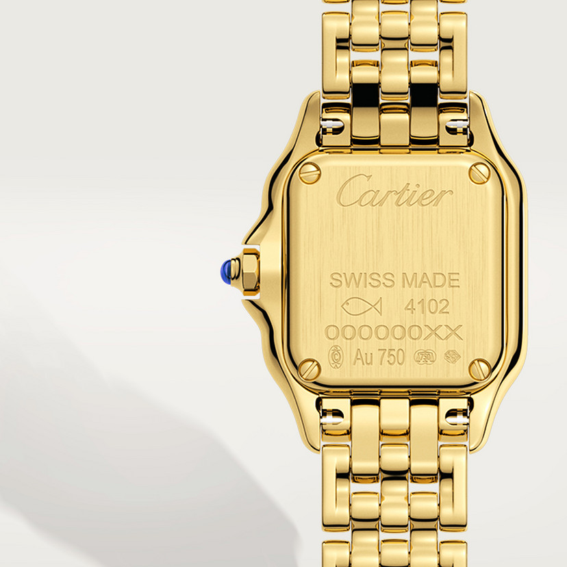 Panthère de Cartier watch Mini model quartz movement yellow gold CRWGPN0036