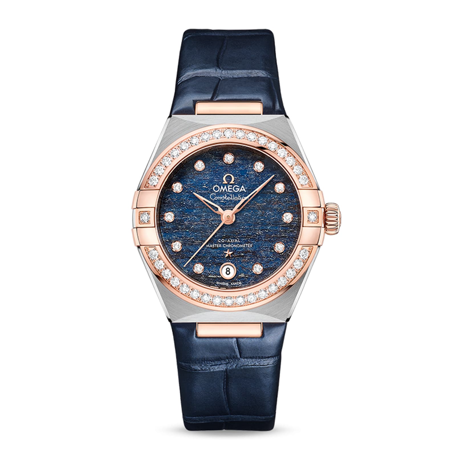 Omega Constellation Co Axial Master Chronometer 29mm Ladies Watch Blue O13128292099003