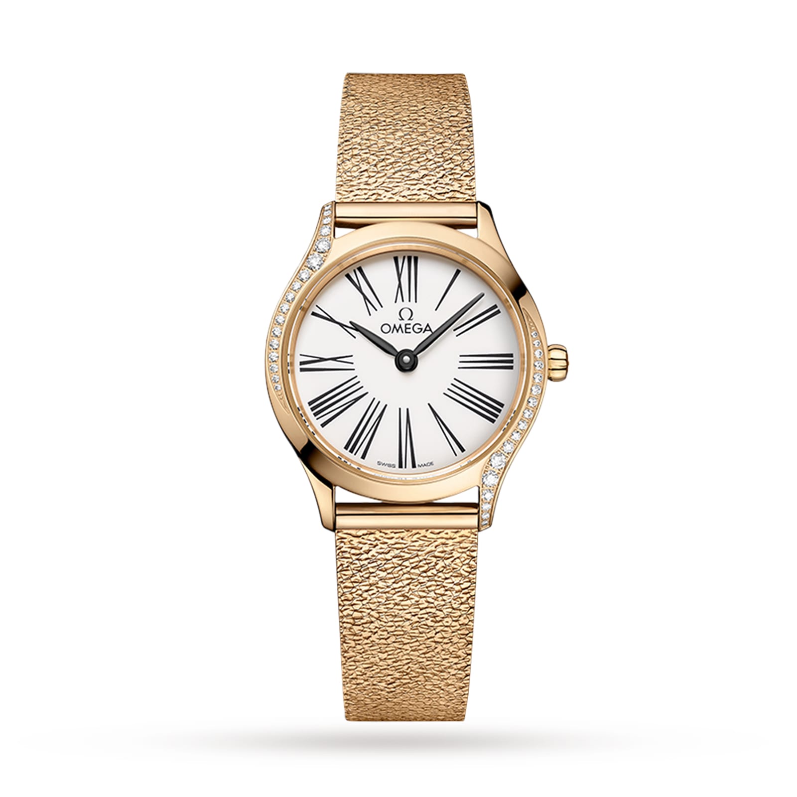 Omega De Ville Mini Trésor Quartz 26mm Moonshine Gold O42855266004001