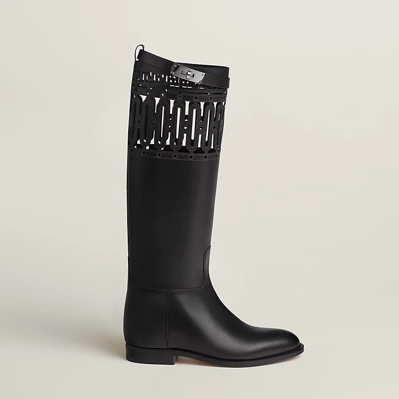 HERMES Jumping Black boots