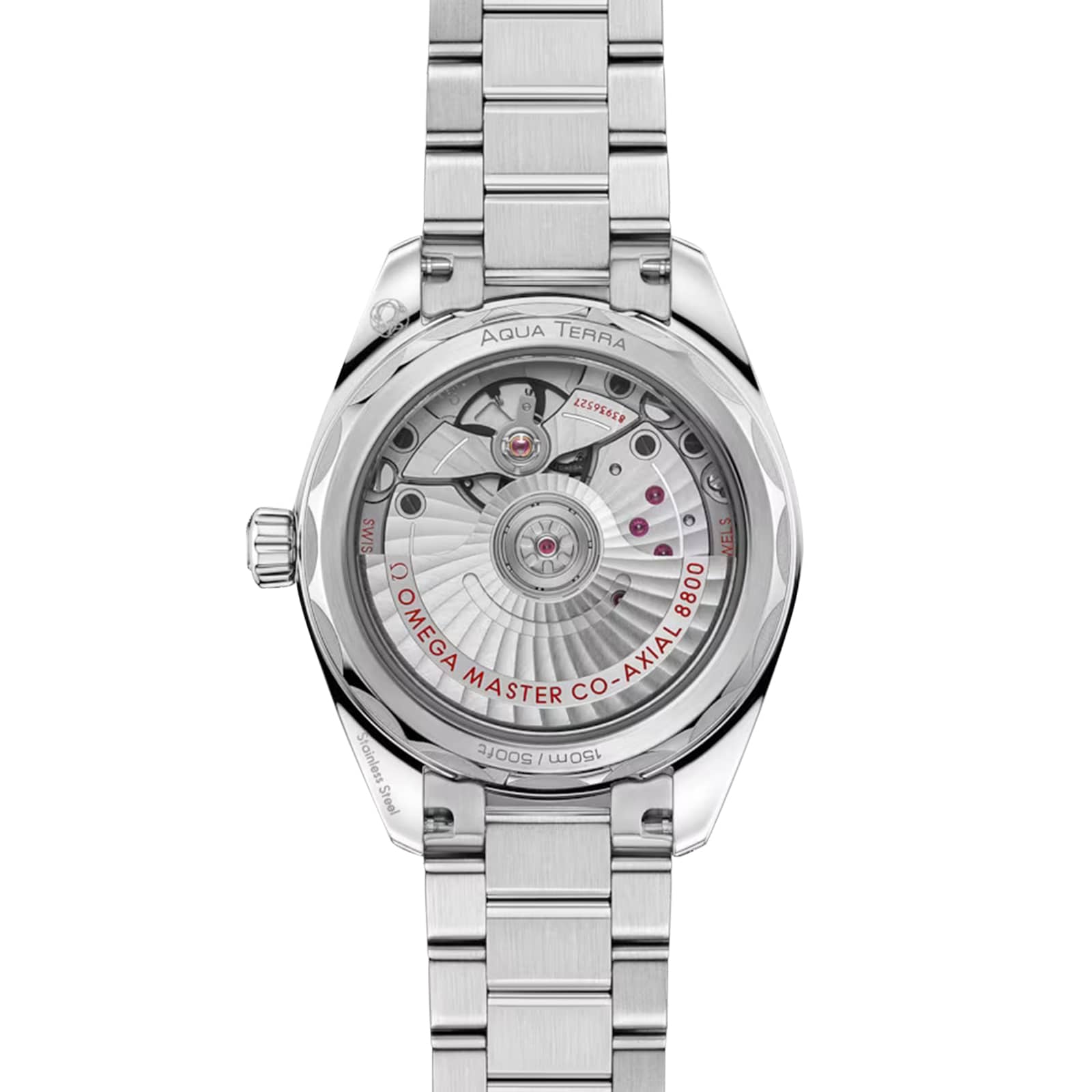 Omega Seamaster Aqua Terra 150m Co Axial Master Chronometer 34mm Ladies Watch Pink O22010342010003