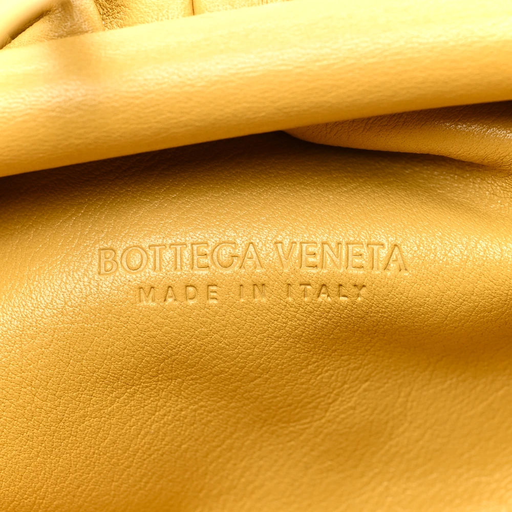 Bottega Veneta Mini The Pouch Butterscotch Butter Calf Leather