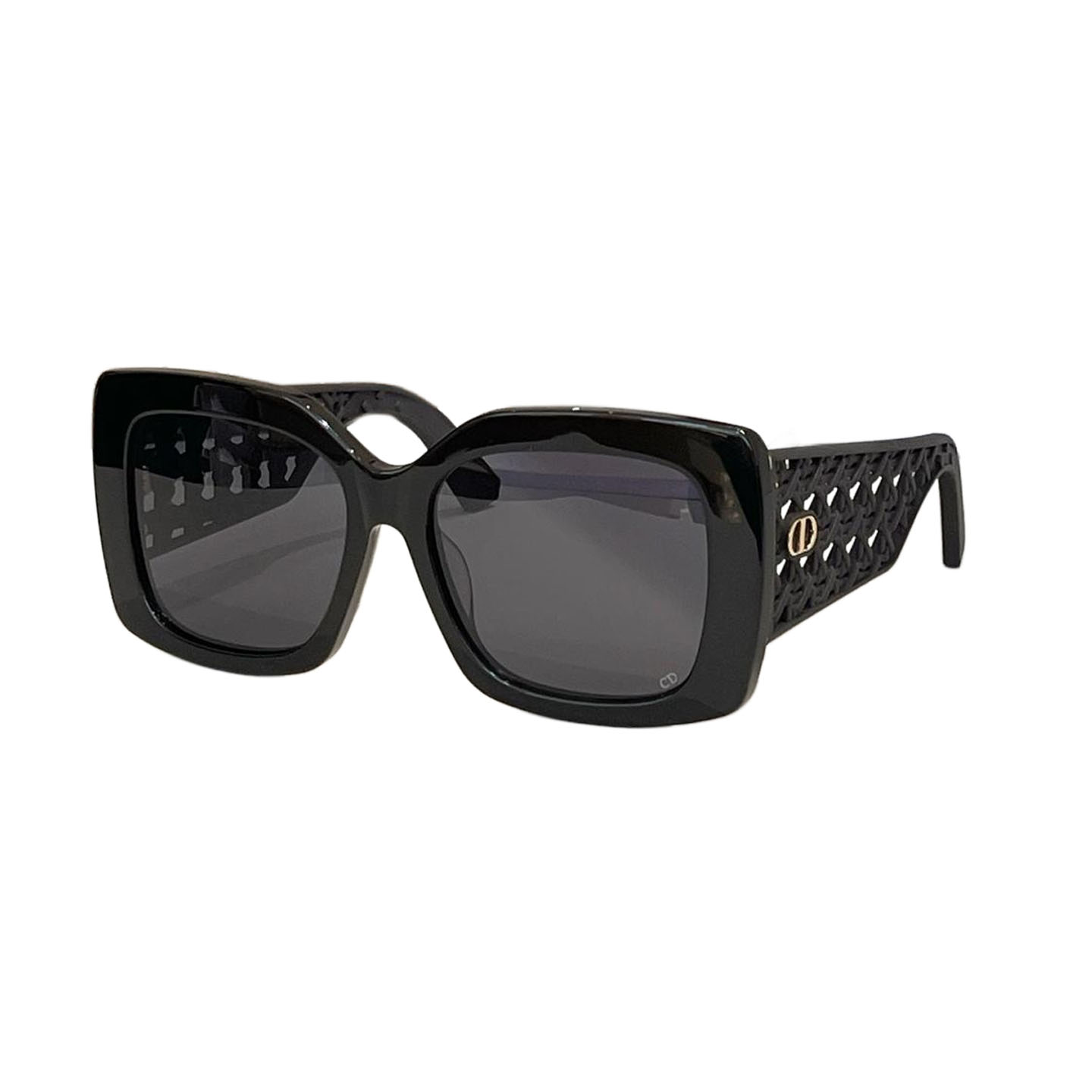 DIOR square frame glasses black/green orange/black purple/white black/leopard brown color Size 54口19-140