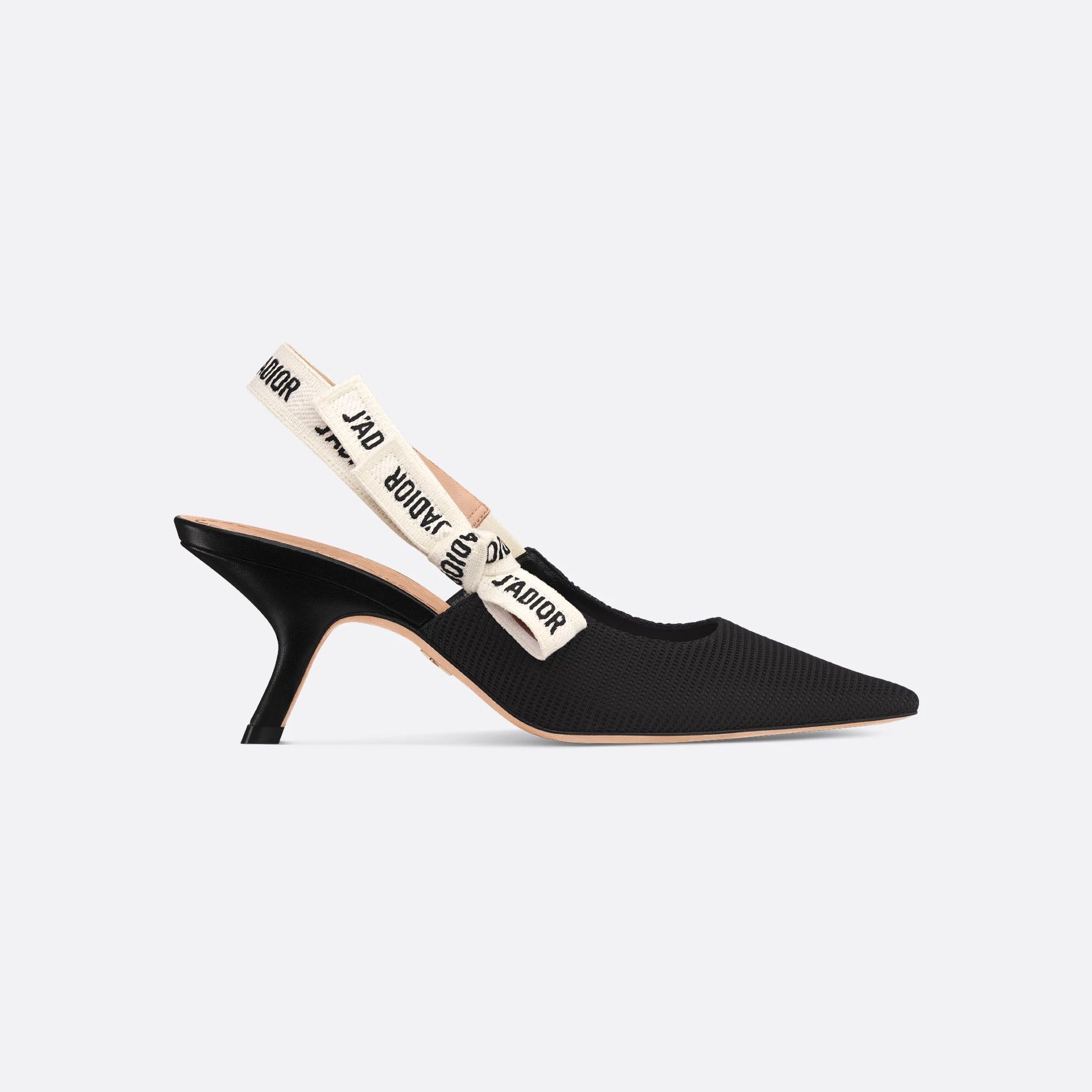 Dior black stiletto heels