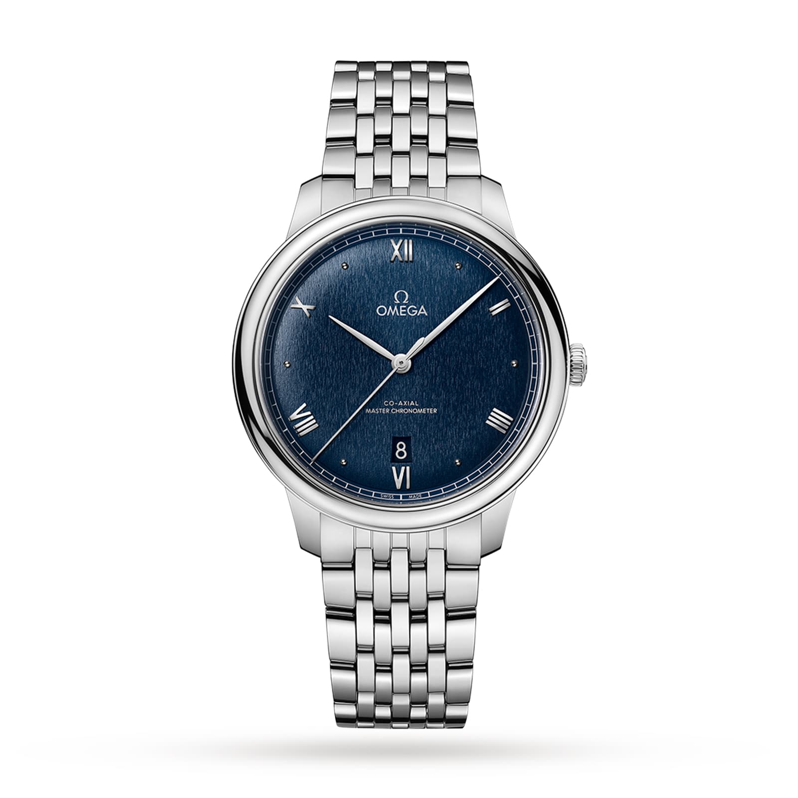 Omega De Ville Prestige Co Axial Master Chronometer 40mm Mens Watch Blue O43410402003001