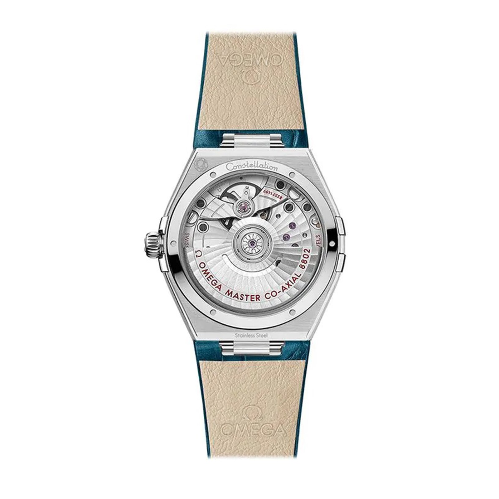 Omega Constellation 34mm Ladies Watch Blue O13113342053001