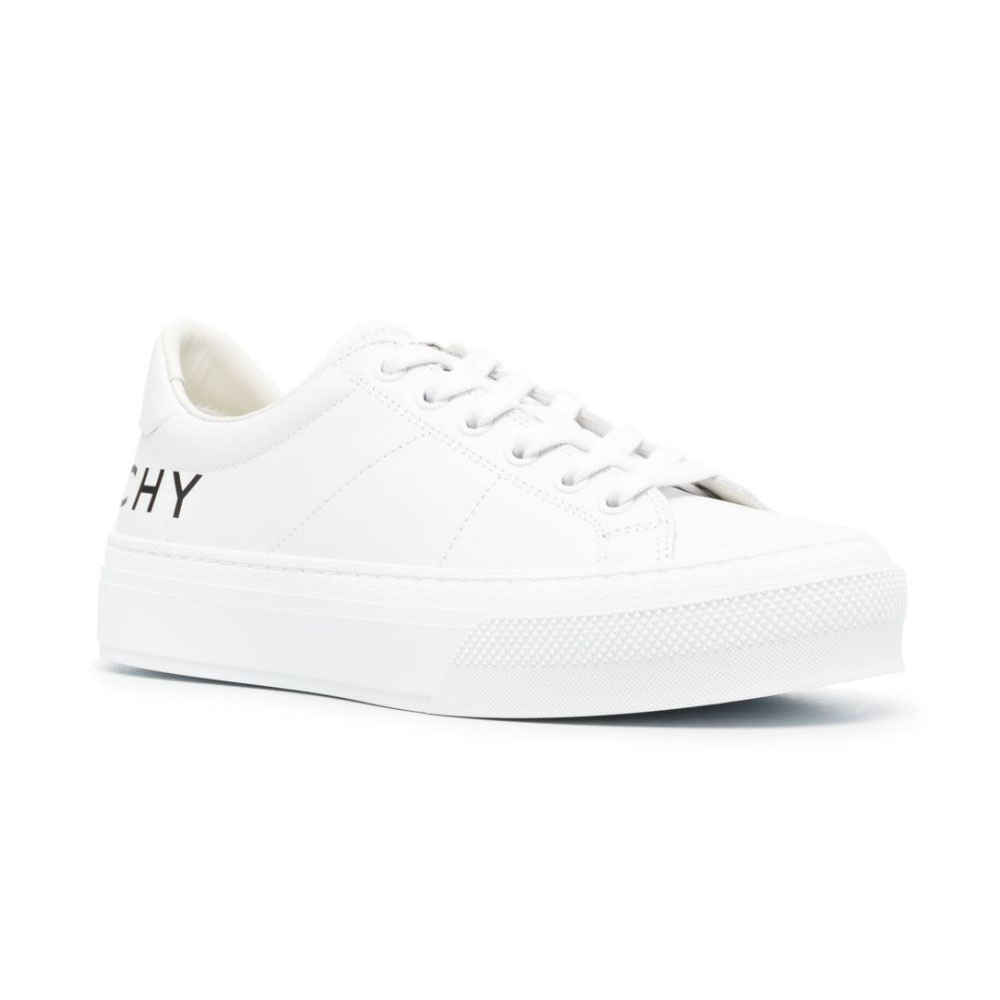 GIVENCHY Printed leather low-top sneakers