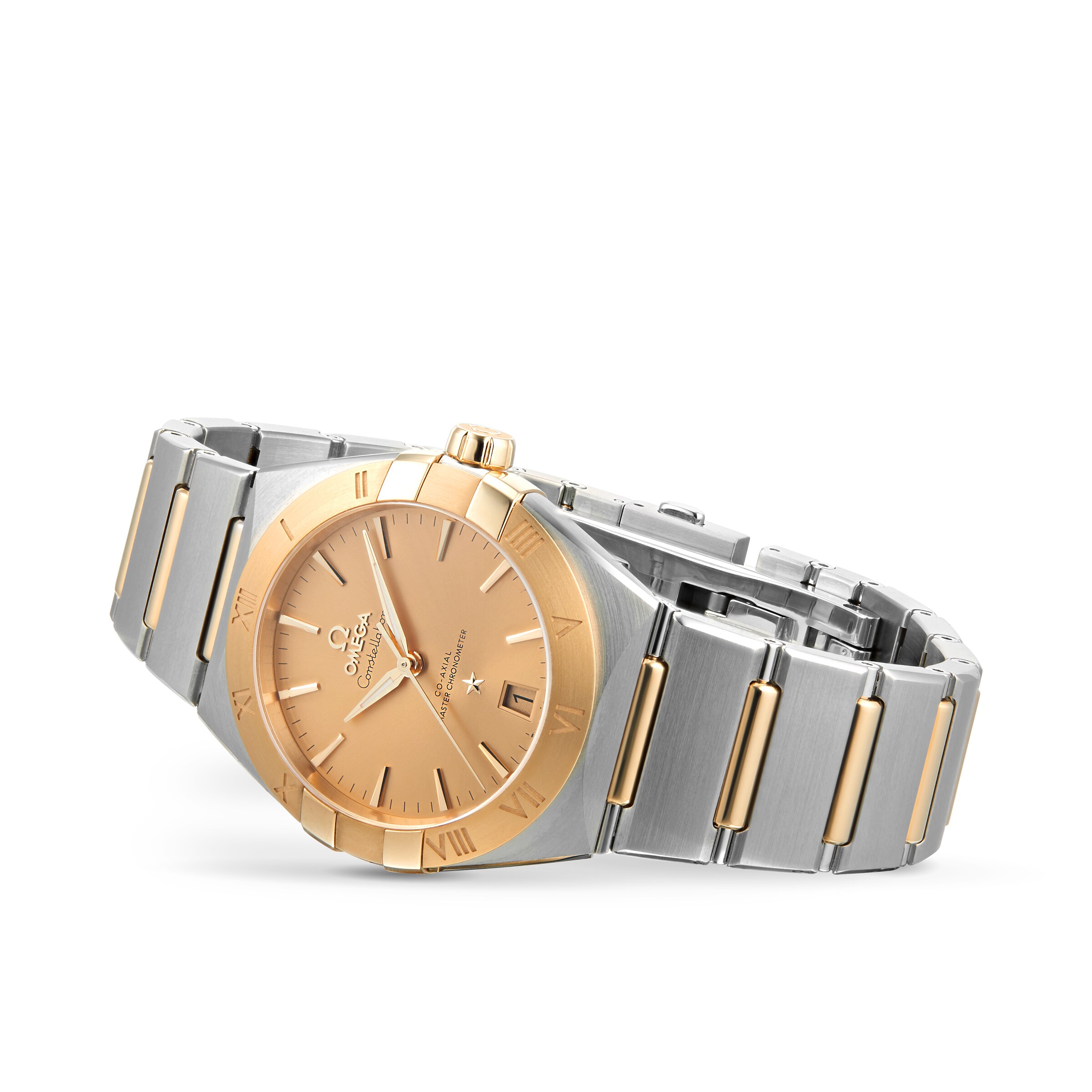 Omega Constellation Co Axial 36mm Mens Watch Gold O13120362008001