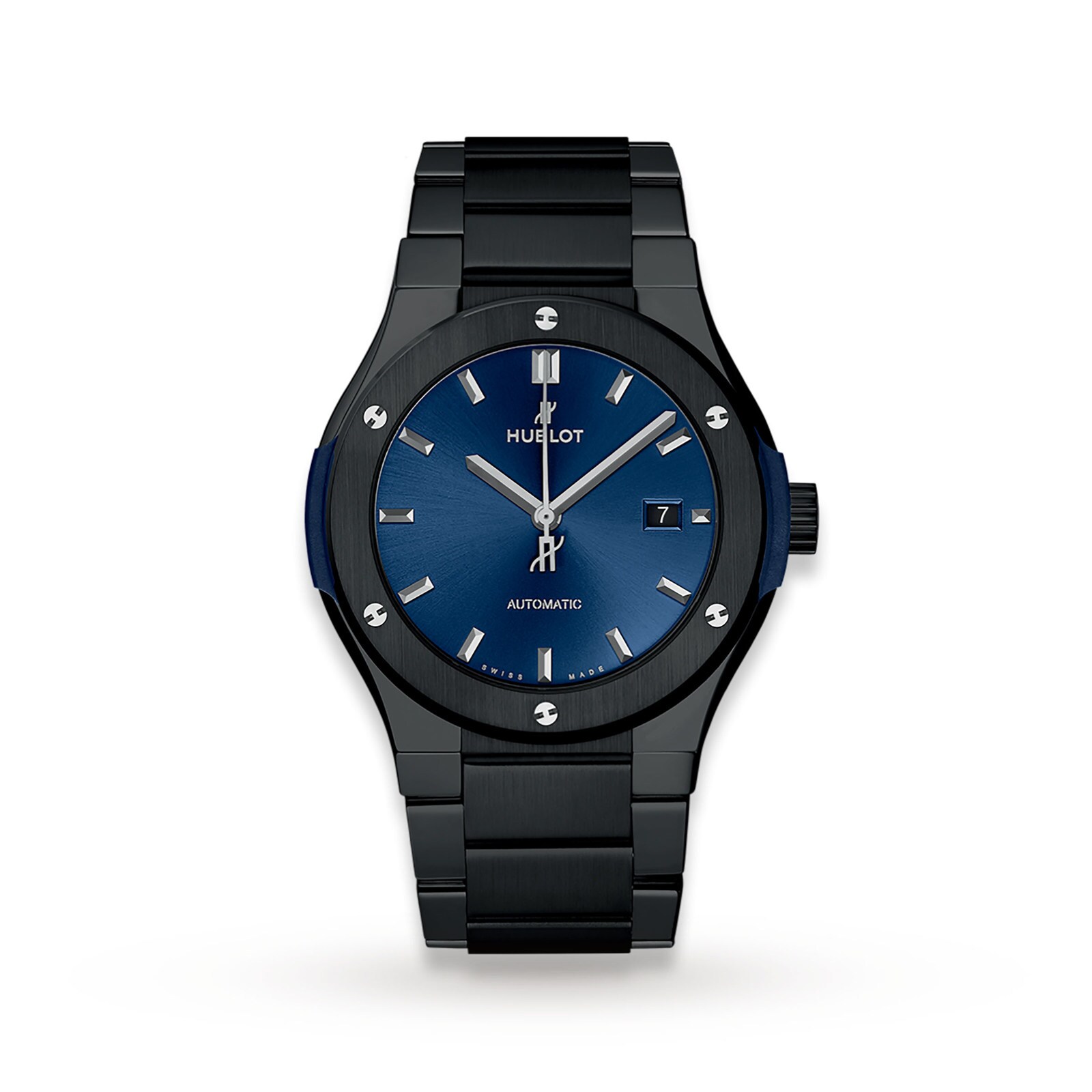 Hublot Classic Fusion Ceramic Blue Bracelet 42mm 548.CM.7170.CM