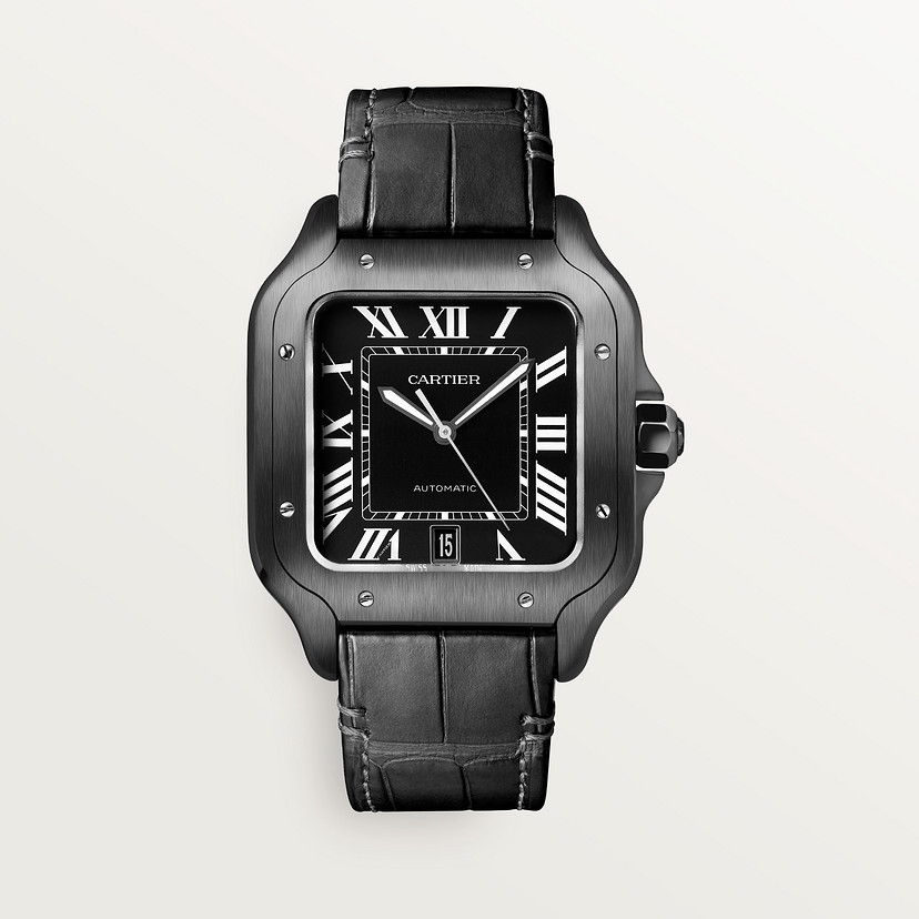 Santos de Cartier watch Large model steel ADLC CRWSSA0039