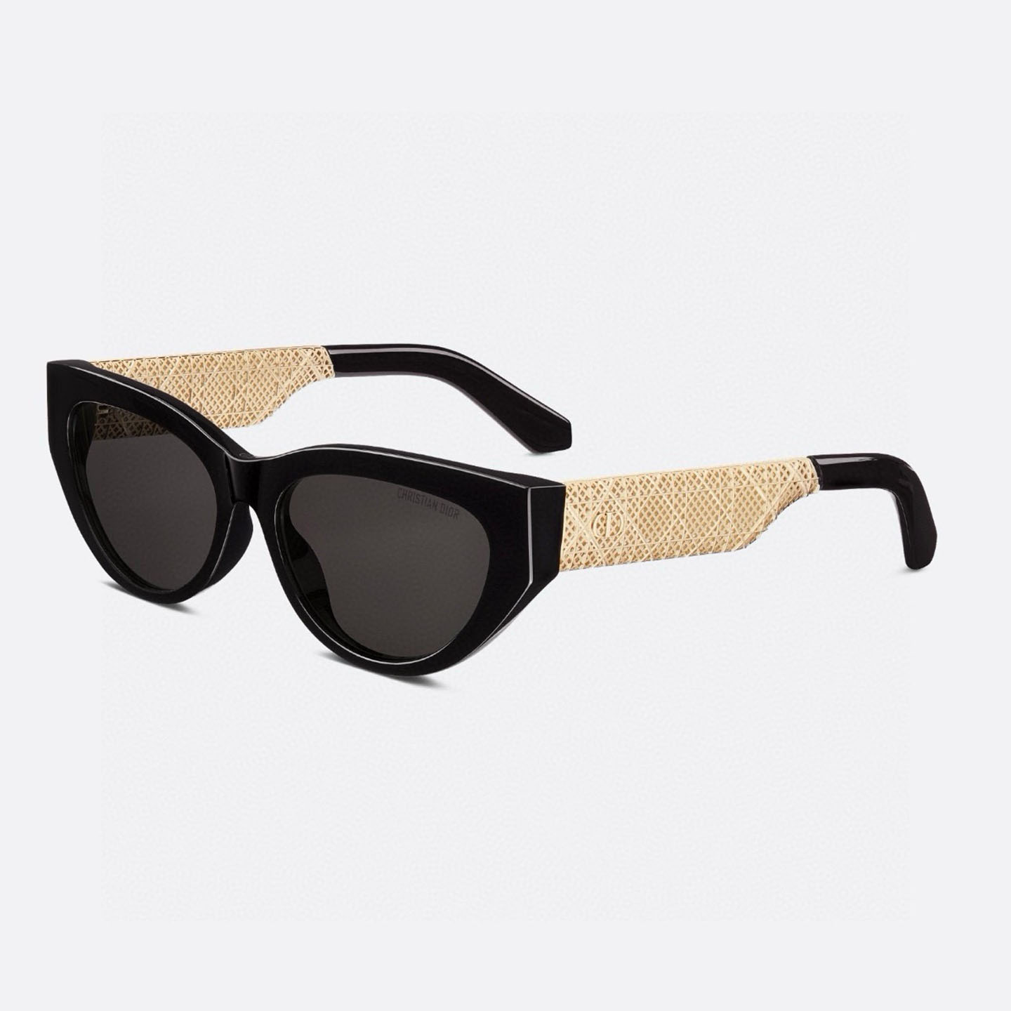 DIOR Cat Eye glasses black gold/black purple/leopard brown/leopard green color Size 56口17-142