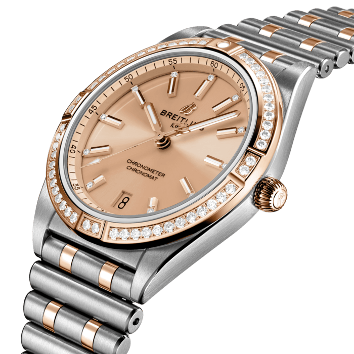 Breitling Chronomat Automatic 36 Stainless steel 18k red gold Copper U10380591K1U1