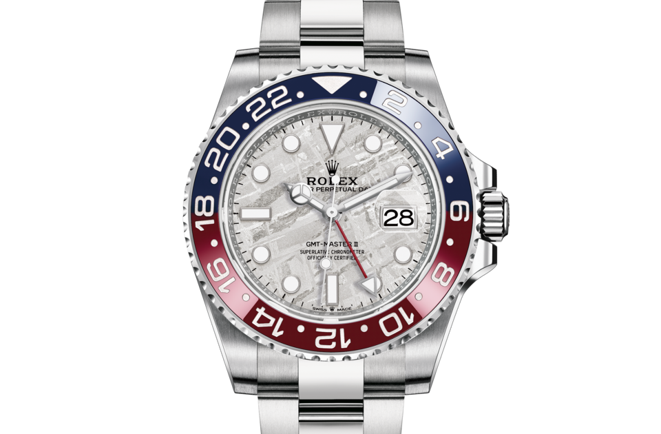 Rolex GMT-Master II Oyster 40 mm white gold Meteorite dial M126719BLRO-0002