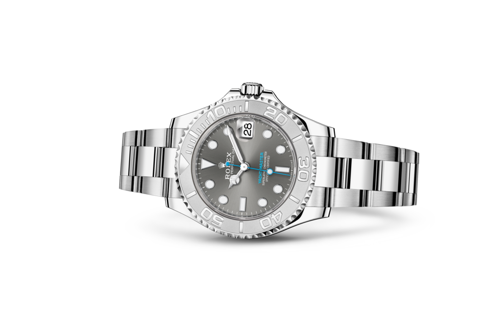 Rolex Yacht-Master 37 Oyster 37 mm Oystersteel and platinum Slate dial M268622-0002