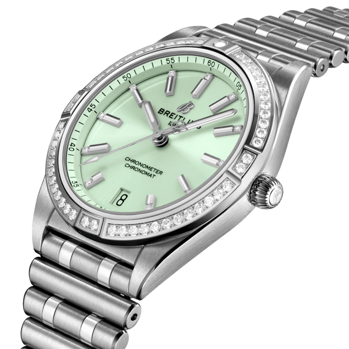 Breitling Chronomat Automatic 36 Stainless steel Mint green A10380591L1A1