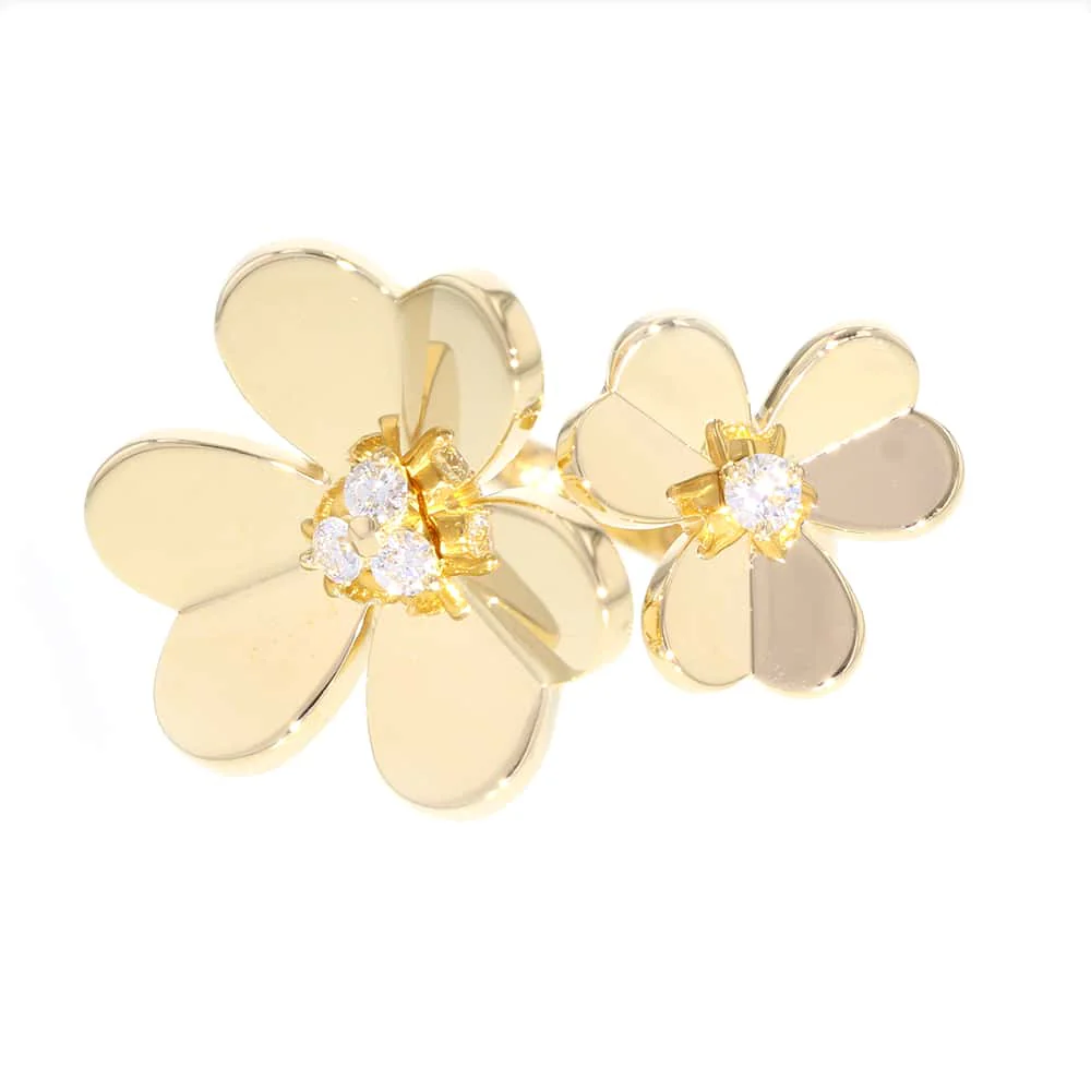 Van Cleef & Arpels Frivol Entre Le Door Ring Size 53/#13