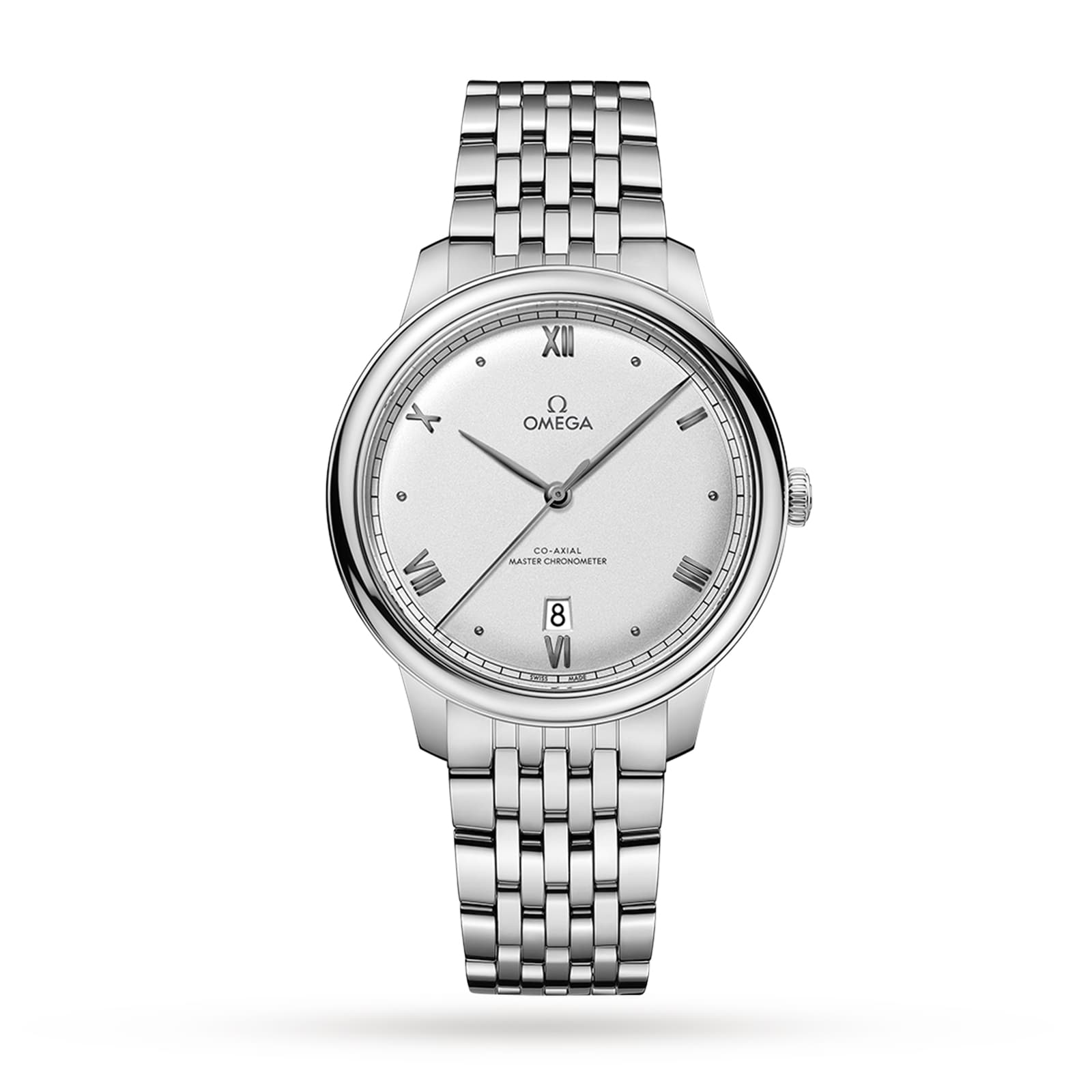 Omega De Ville Prestige Co Axial Master Chronometer 40mm Mens Watch Silver O43410402002001