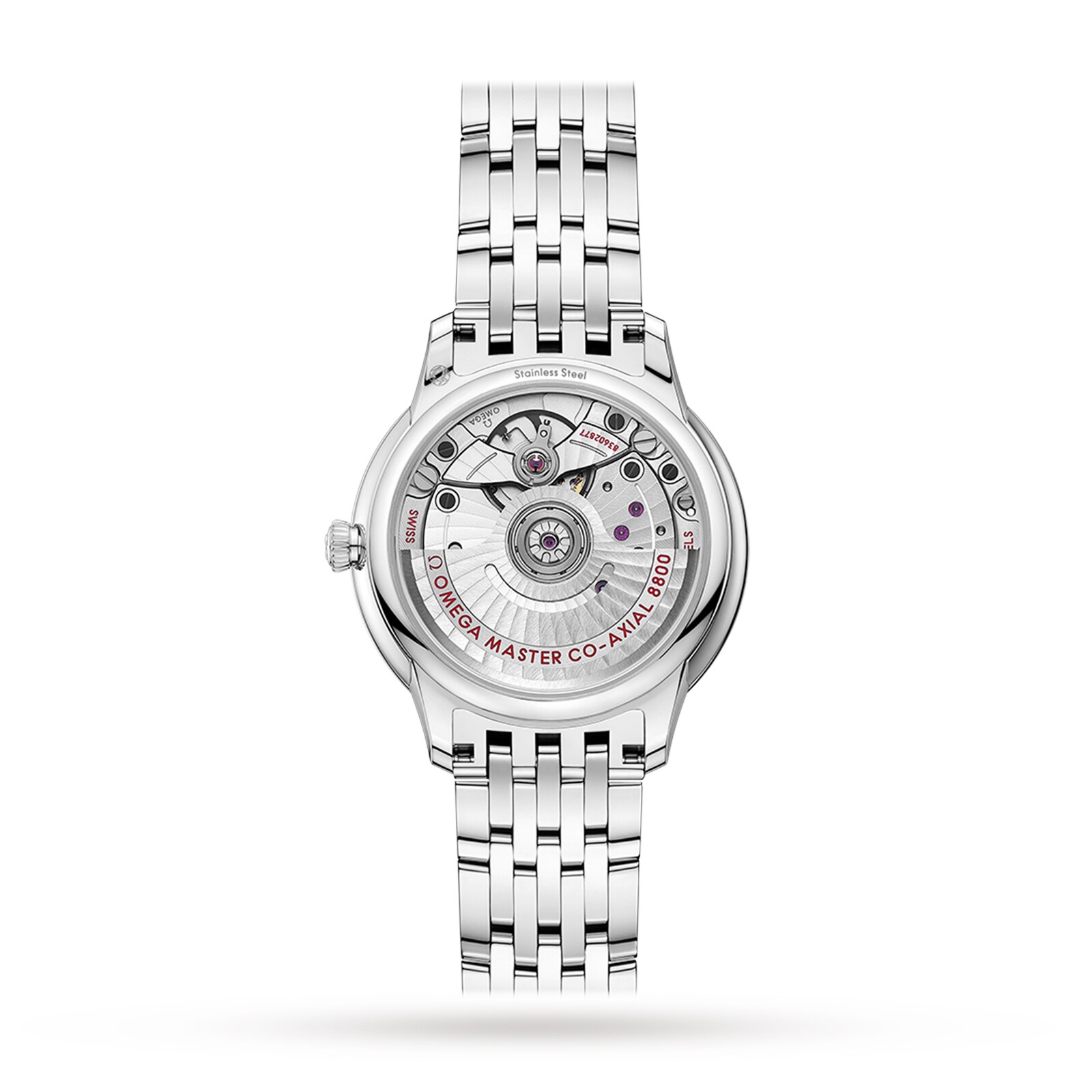 Omega De Ville Prestige Co Axial Master Chronometer 34mm Ladies Watch Silver O43410342002001