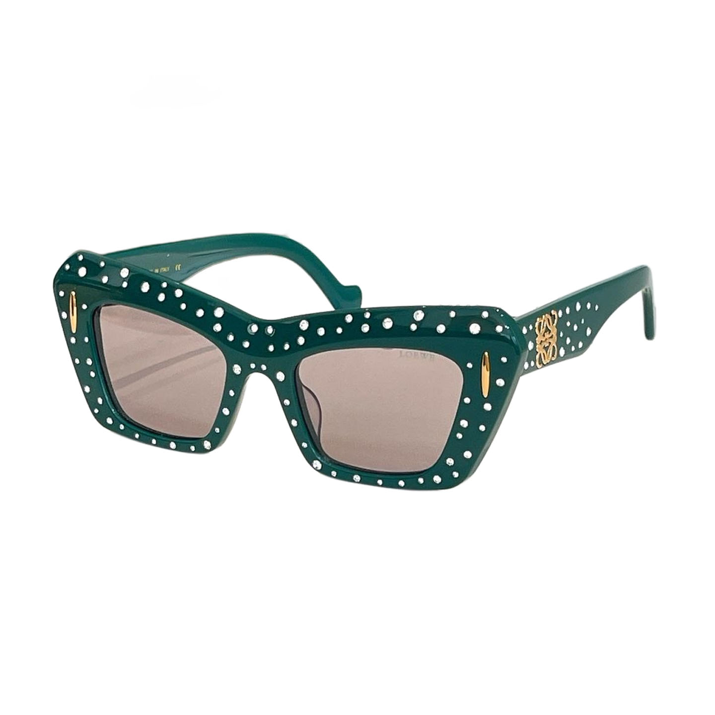 Loewe glasses green/blue/black/ivory/blue black color Size 50口20-145