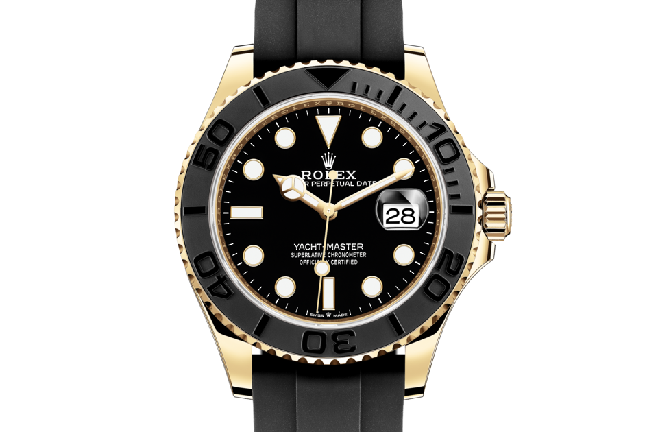 Rolex Yacht Master 42 Oyster 42 mm yellow gold Black dial M226658-0001