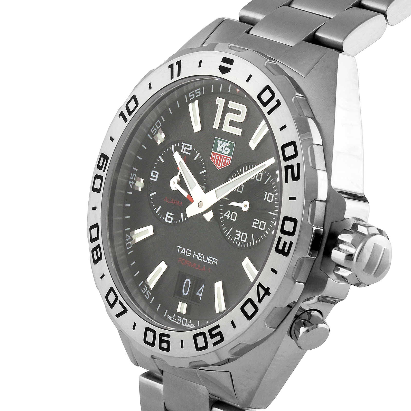TAG Heuer Formula 1 Quartz Alarm 41mm Mens Watch WAZ111A.BA0875