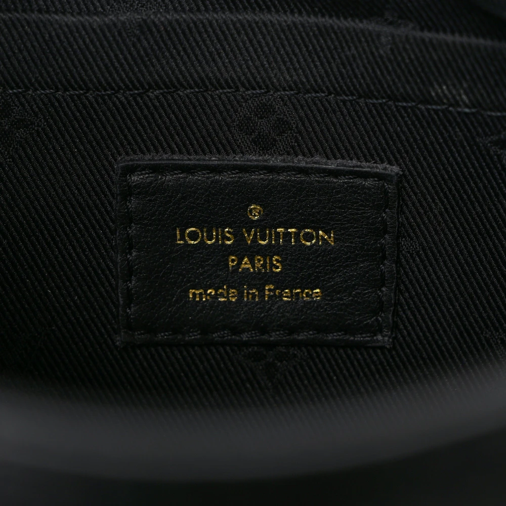 Louis Vuitton Bubblegram Over The Moon PM Black Calfskin Leather Gold Hardware