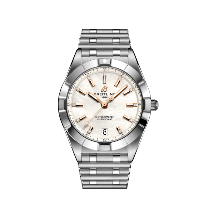 Breitling Chronomat 32 Stainless steel Mother-of-pearl A77310101A4A1