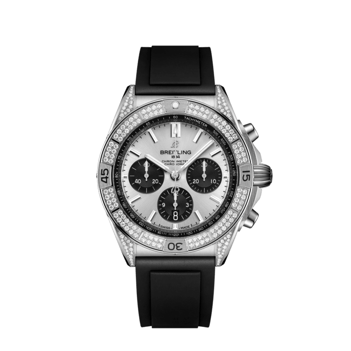 Breitling Chronomat B01 42 Stainless steel Cream AB0134721G1S1